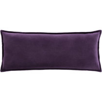 purple bed pillows