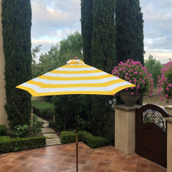 Arlmont Co Estevan Market Patio Umbrella Replacement Cover Pole Wayfair