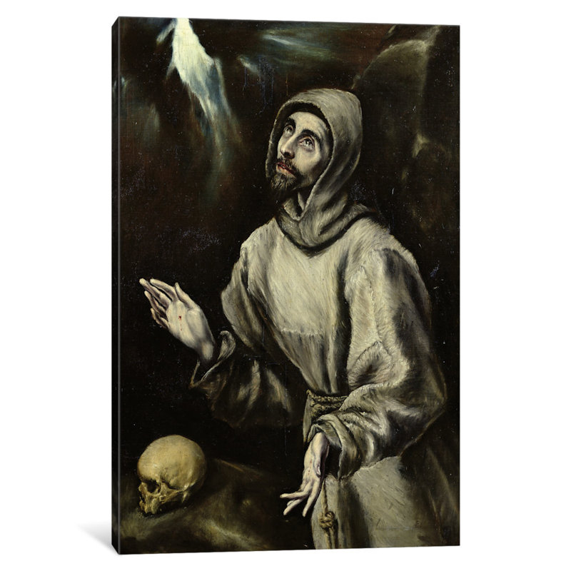 East Urban Home St Francis Of Assisi By El Greco Painting Print