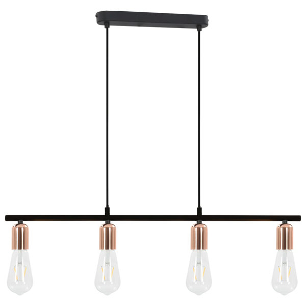 Borough Wharf Doric 4 Light Kitchen Island Linear Pendant Wayfair Co Uk