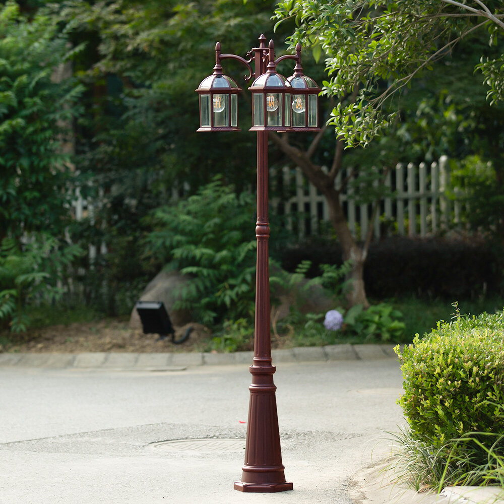 light pole landscaping