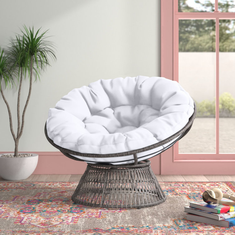 tropical papasan cushion