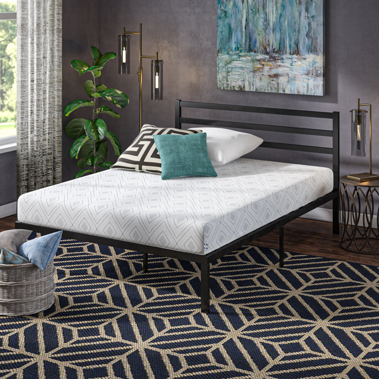 sealy 8 copper chill medium memory foam mattress in a box reviews wayfair