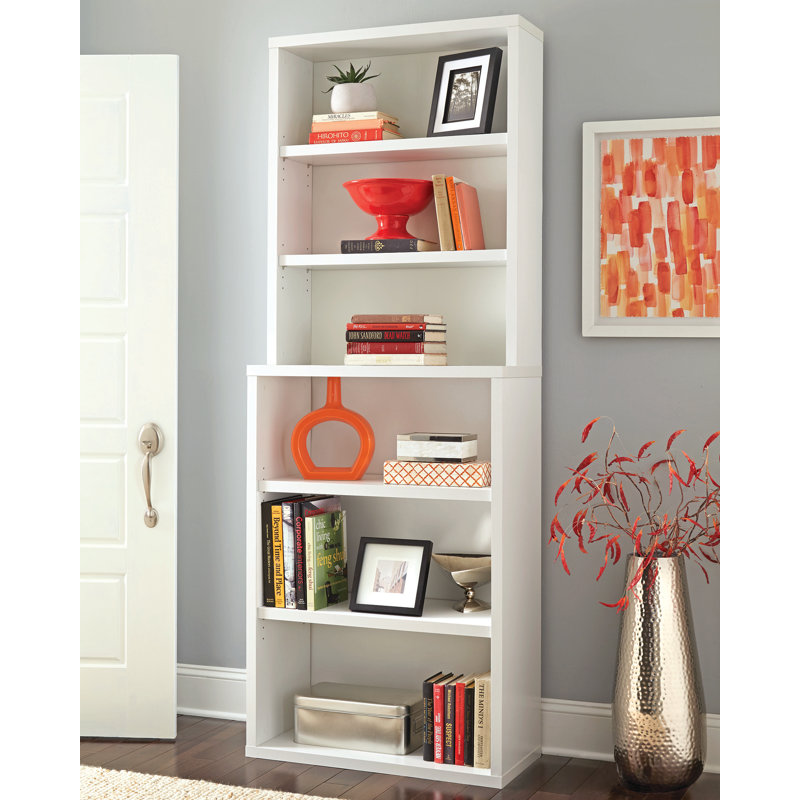 ClosetMaid Decorative 6 Shelf Standard Bookcase & Reviews ...