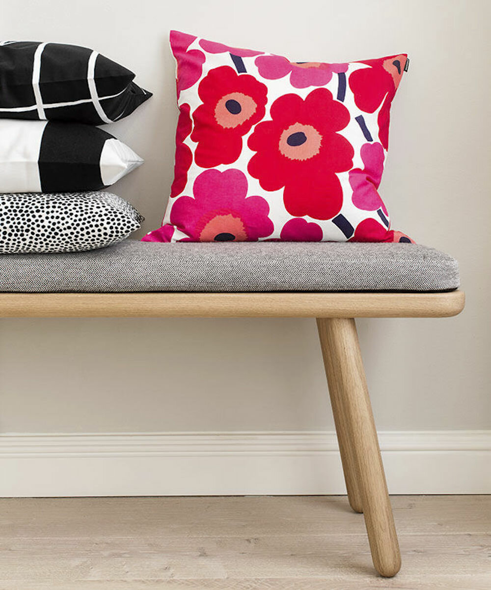 Marimekko Pieni Unikko Cotton Square Pillow Cover Insert Reviews Wayfair