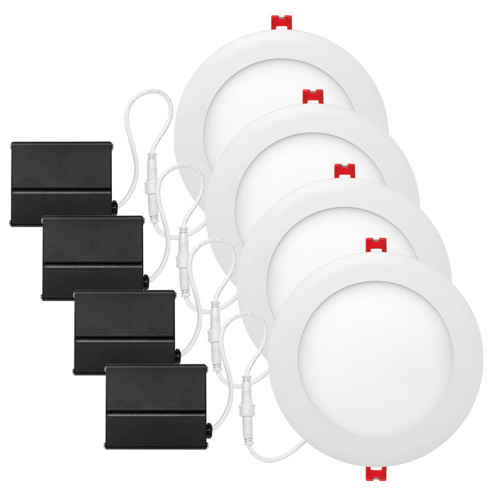 Slimline White Ultra 6 Slim Profile Recessed Lighting Kit Slimline White Ultra 6 Slim Profile Recessed Lighting Kit