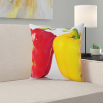 paprika throw pillows