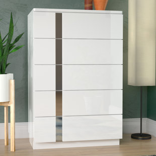 Go to store & view more images Adelaide 5 Dresser Chest by Wade Logan