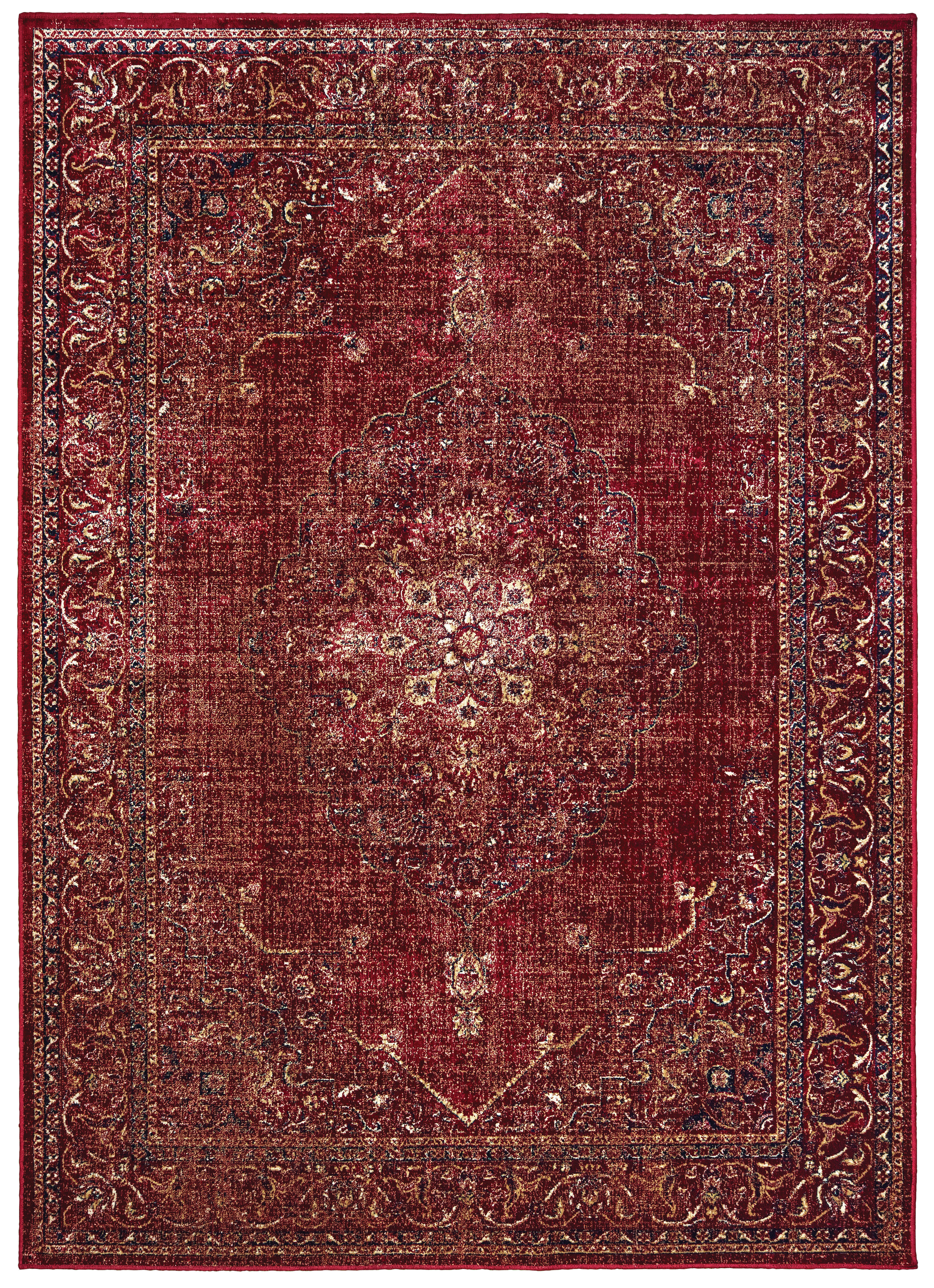 Bungalow Rose Hudson Oaks Cotton Red Area Rug Reviews Wayfair