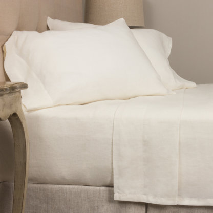 20 x 20 Amity Home Ruched Pillow Ivory