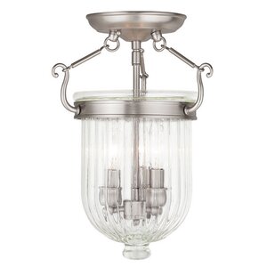 Lindley 3-Light Semi Flush Mount