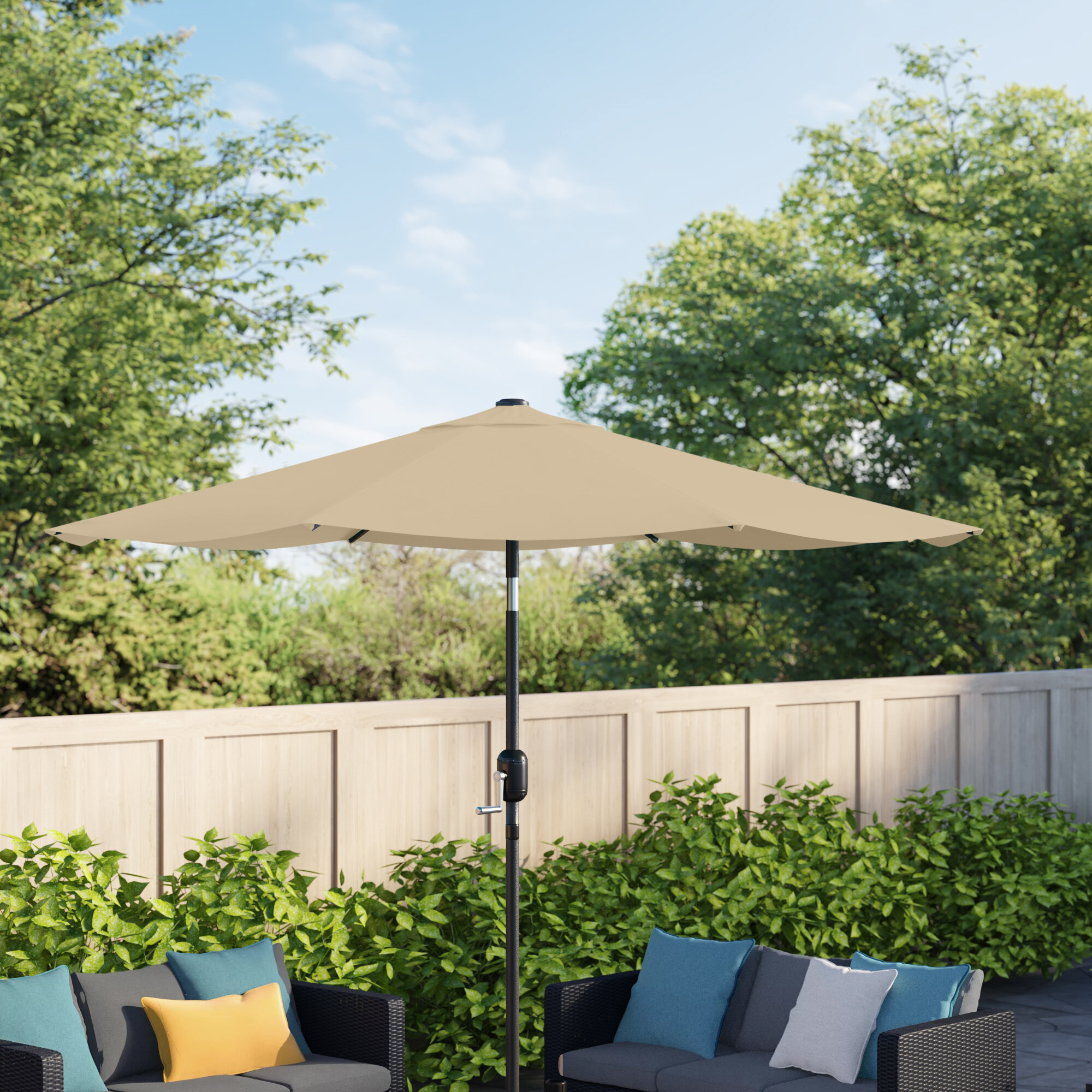 Tilting Patio Umbrellas You Ll Love In 2020 Wayfair