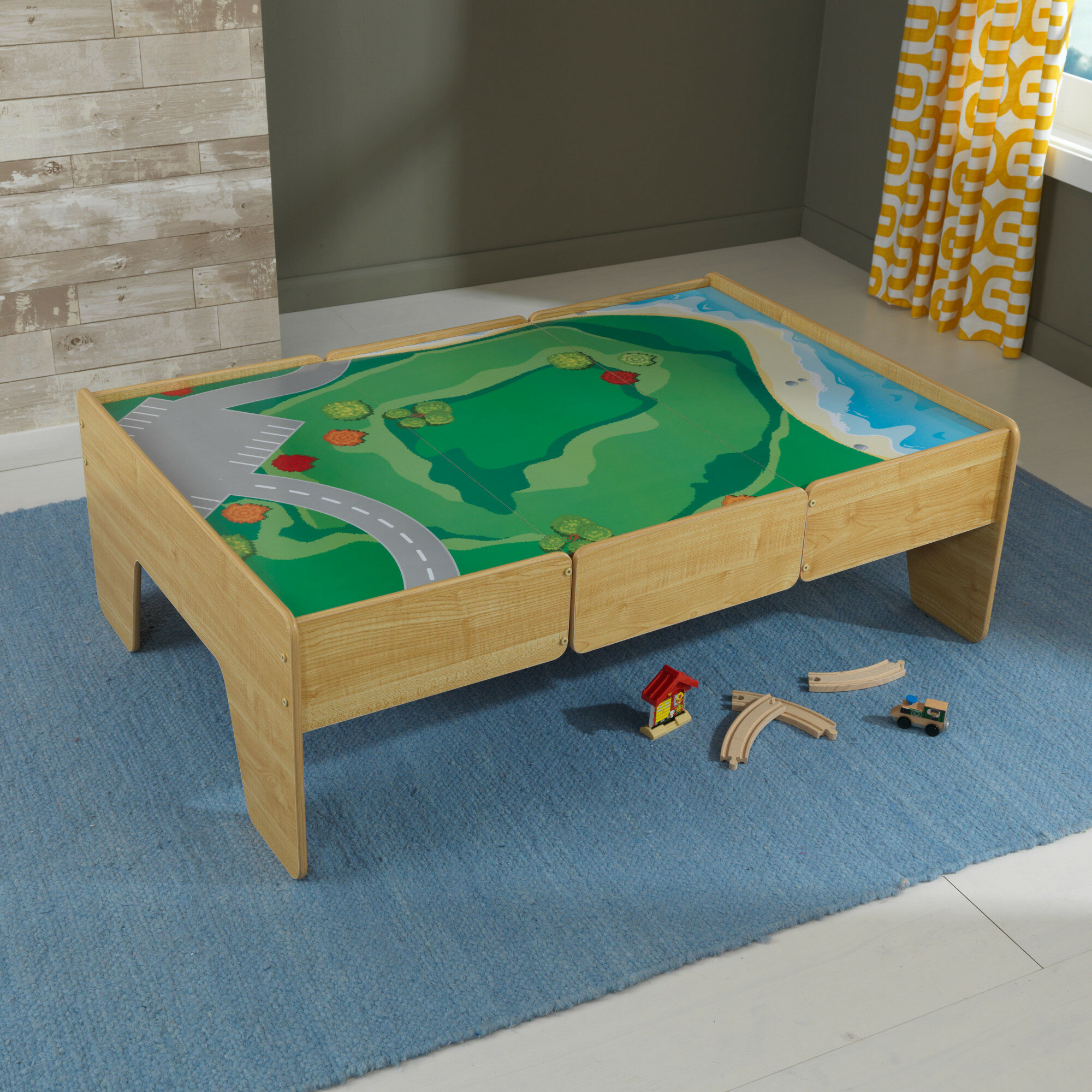 Kidkraft kidkraft Play table for kids with toy tubs for storage 