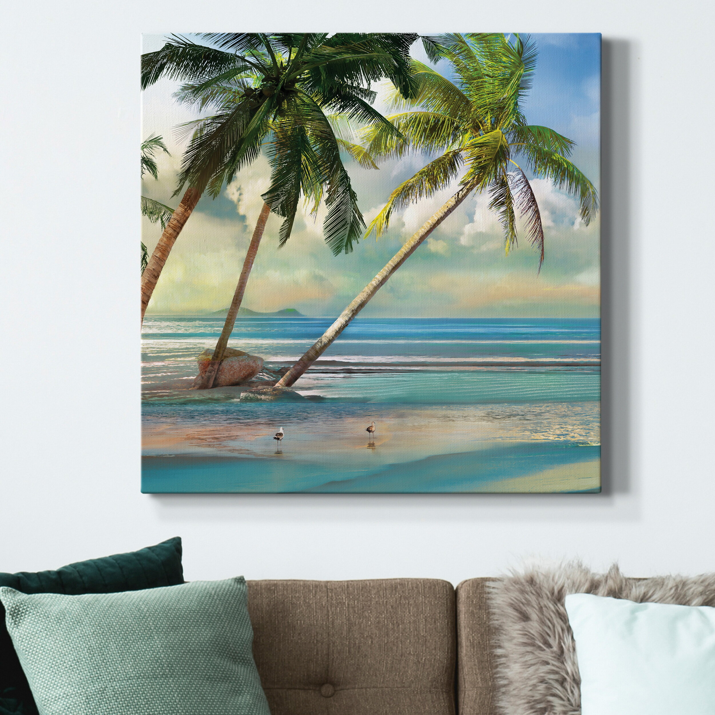 Highland Dunes A Found Paradise III - Wrapped Canvas Print & Reviews ...