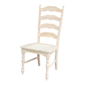 Emilien Solid Wood Dining Chair (Set of 2) by La..