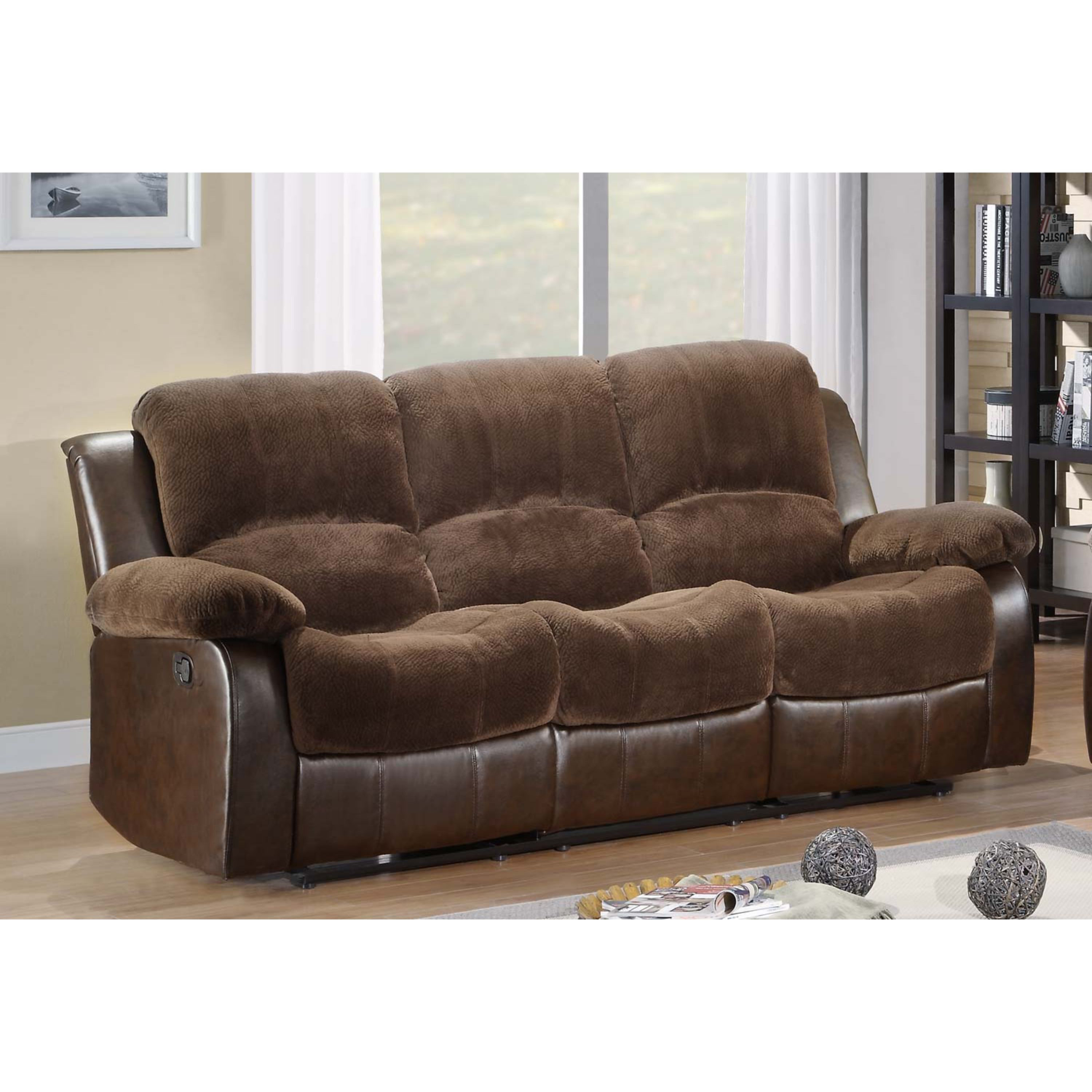 Red Barrel Studio Naida Reclining 83 Pillow Top Arms Sofa Wayfair