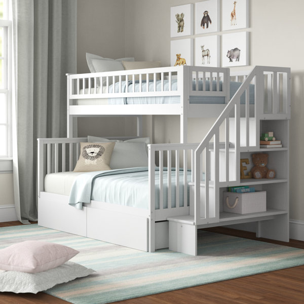 under bunk bed storage
