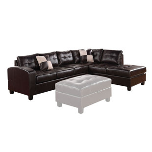 Chassidy Reversible Sectional With Ottoman