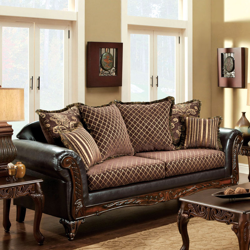 Hokku Designs Constantine Ornate Loveseat Wayfair