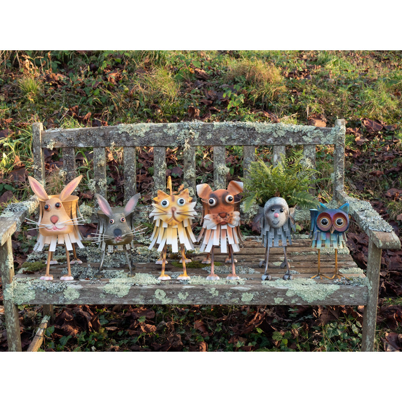 Happy Larry Okehampt Animal Plant 6 Piece Metal Cachepot Set Wayfair Co Uk Plants and animals are a natural fit for any garden or interior decor. wayfair
