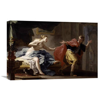 Global Gallery Joseph And Potiphar S Wife By Filippo Falciatore