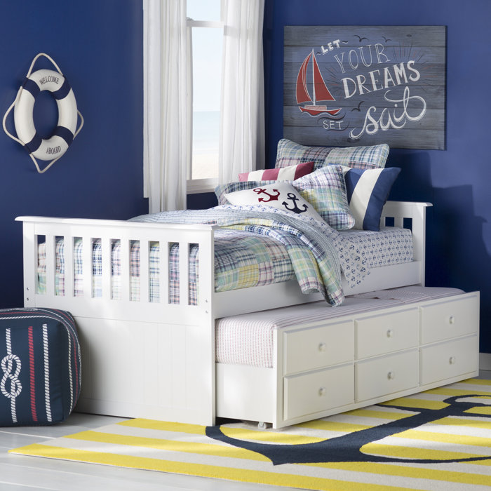 Rosina Twin Captain Bed With Storage Rosina Twin Captain Bed With Storage