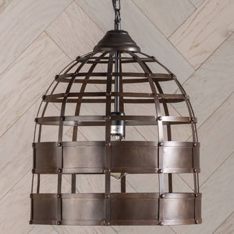 Highland Dunes Fehr 1 Light Single Jar Pendant Wayfair