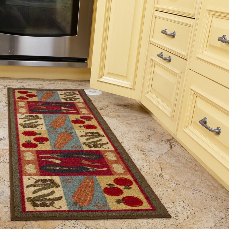 Fleur De Lis Living Troxel Kitchen Mat & Reviews | Wayfair