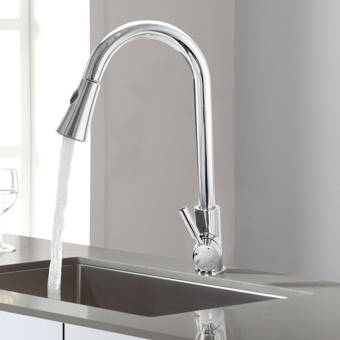American Standard Arch Pull Out Bar Faucet Reviews Wayfair