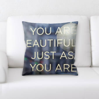 Ebern Designs Starnes Good Morning Beautiful Throw Pillow Wayfair