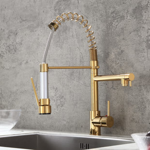 Brass Kitchen Taps You Ll Love Wayfair Co Uk
