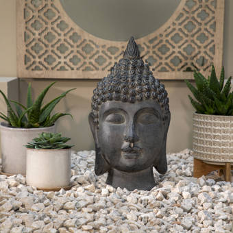World Menagerie Vanna Buddha Bust Wayfair