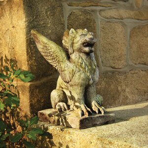 Gargoyles Big Mouth Griffin Statue