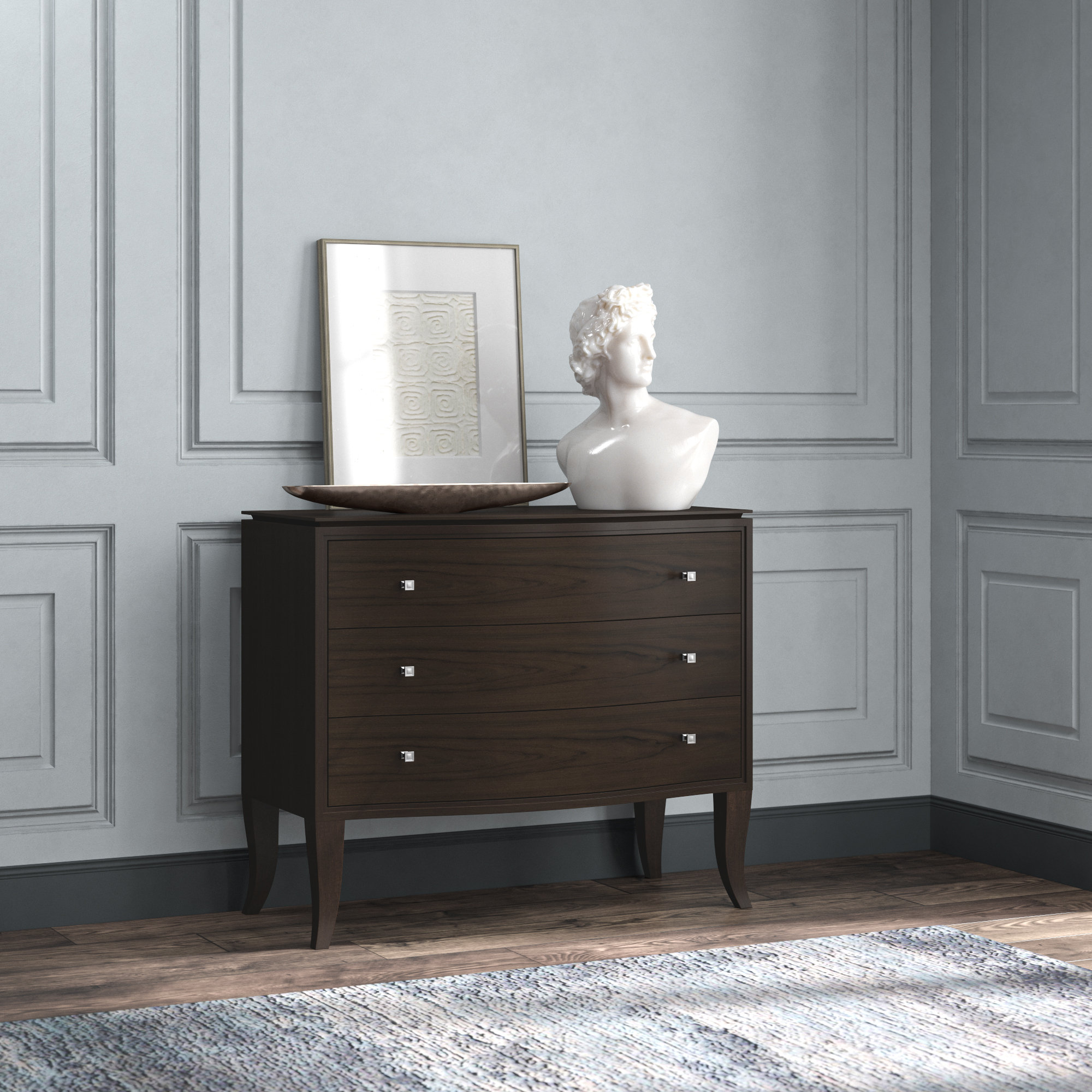 Theodore Alexander Nea 3 Drawer Dresser Perigold