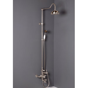 Thermostatic Exposed Tub and Shower Set with with Lever Handle