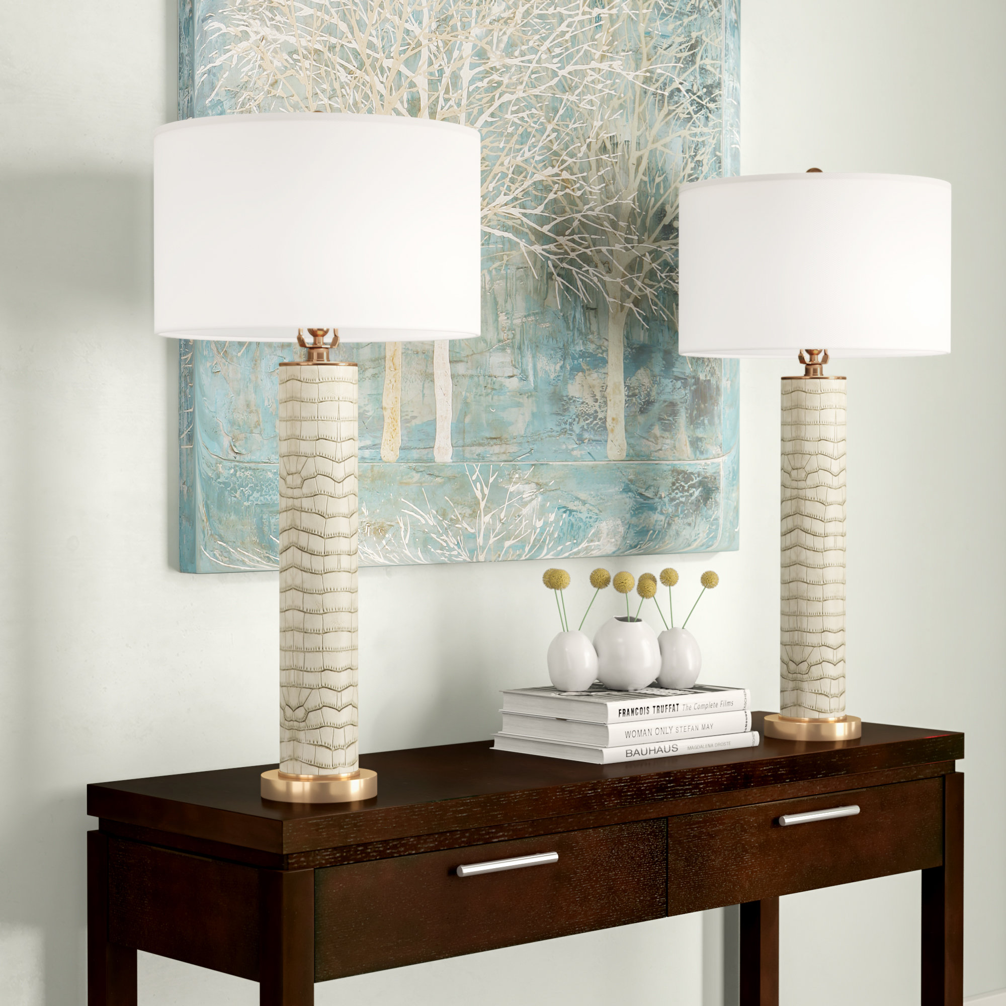 Three Posts Baxley 80cm Table Lamp Set Home | Table lamp sets, Lamp sets