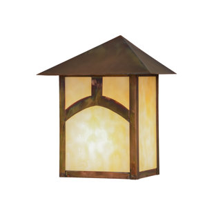 Go to store & view more images 1-Light Outdoor Flush Mount by Meyda Tiffany