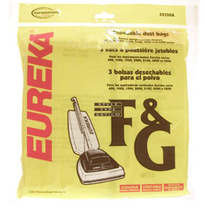 Type F and G Disposable Dust Bag