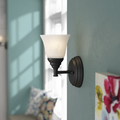 Andover Mills Lottie 1 Light Armed Sconce X111375303 Finish Aged Brass Shefinds
