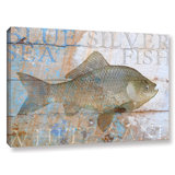 Painted Wooden Fish Wayfair