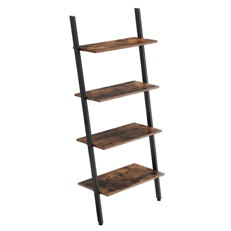Union Rustic Cliffo Rustic Ladder Bookcase Reviews Wayfair