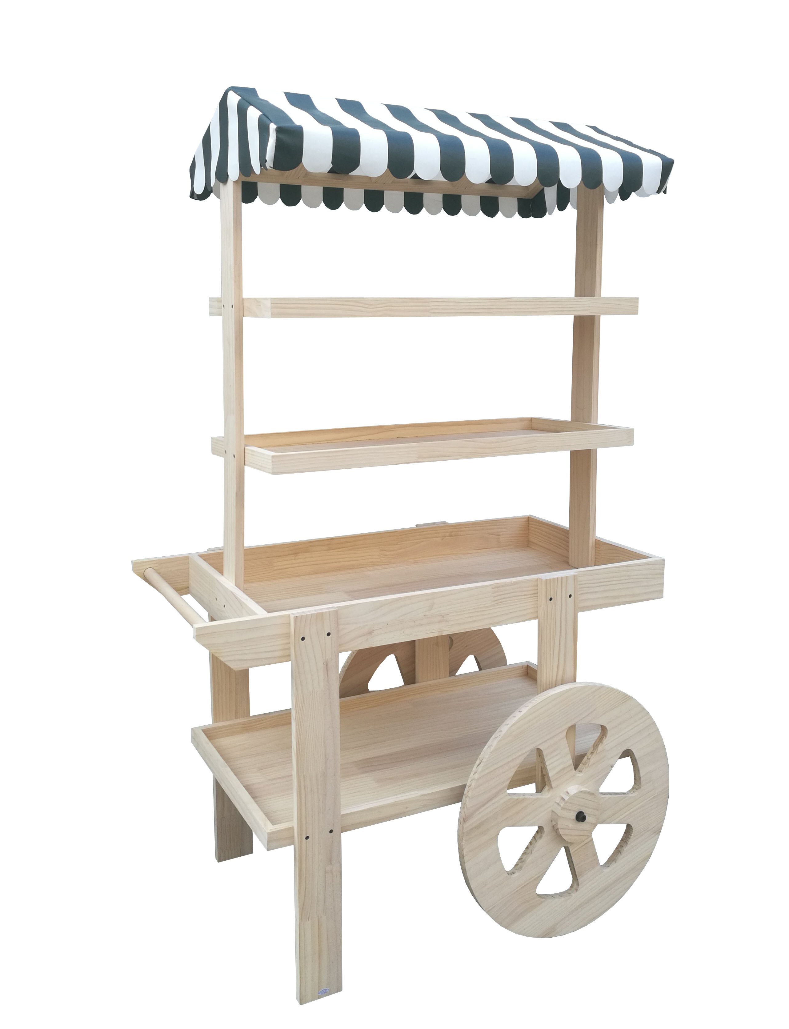 Details about   Flower Cart vending market fair wagon wood stall stand rolling shelf boothkiosk 