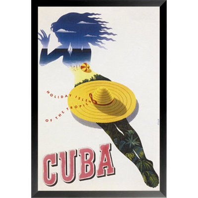 Cuba Framed Vintage Advertisement