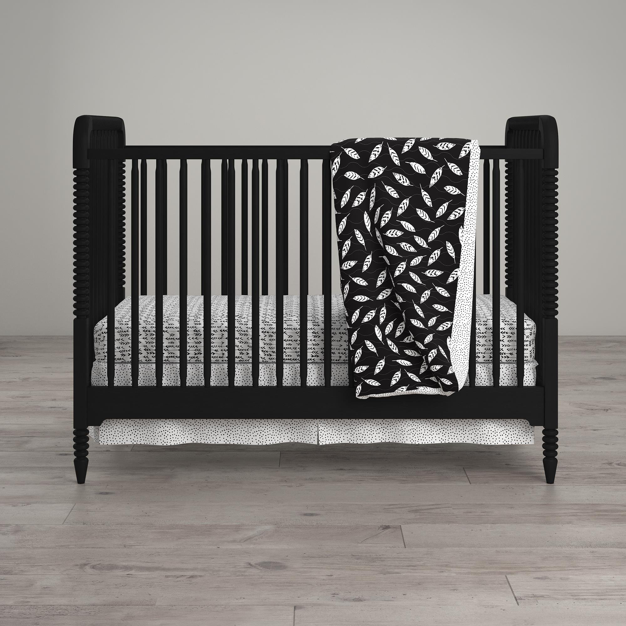 Little Seeds Feathers 4 Piece Crib Bedding Set Reviews Wayfair Ca