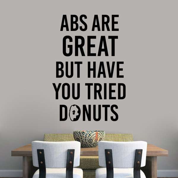 Donut Wall Decal Wayfair