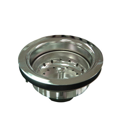 basket strainer kitchen sink drain