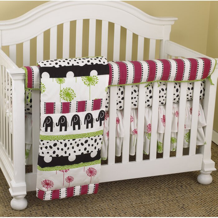 Cotton Tale Hottsie Dottsie 4 Piece Crib Bedding Set Wayfair