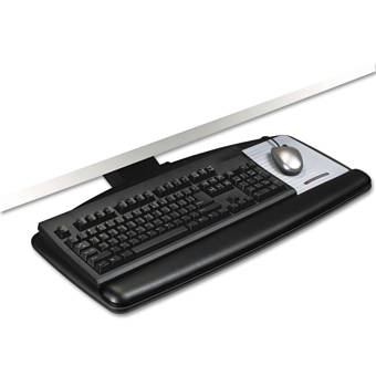 Symple Stuff Steger Under 1 5 H X 23 W Desk Keyboard Tray Reviews Wayfair