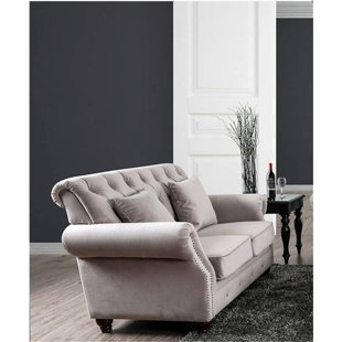 Alexys Modern Victorian Loveseat