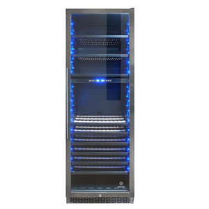168 Bottle Stainless Steel Dual-Zone Built-In Wine Cooler